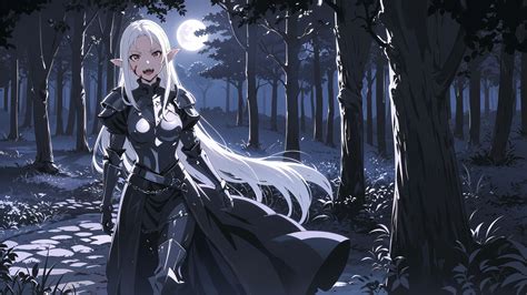 vampire desktop wallpaper|anime vampire wallpaper 4k.